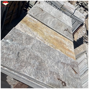 Revêtement mural extérieur et pavés décoratifs en ardoise naturelle personnalisés 300*600mm pour <span class=keywords><strong>jardin</strong></span> et lieux publics - Product Image 1