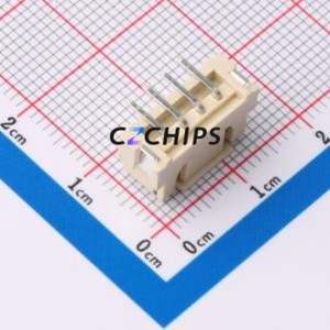 ZX-XH2.54-4PLT Wire-to-Board Pin Header SMD,P=2.5mm Connector 1x4P 2.5mm Vertical Mount XH - Product Image 2