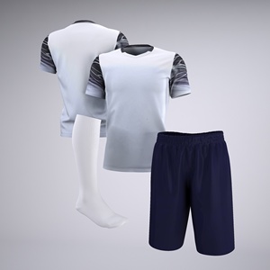 Conjunto de uniforme de camiseta de fútbol de secado rápido, camisetas de fútbol unisex sublimadas, ropa de fútbol - Product Image 4