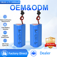 Petite batterie Li-ion 3.7V 3400mAh Jouets Gadgets intelligents Batterie Li-ion Lithium-ion Rechargeable pour l'électronique grand public