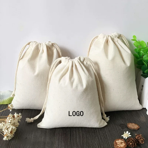 Bolsa de Algodón con Cordón Personalizada, Impresa con Logotipos, para Regalos, Almacenamiento de Dulces, Embalaje Personalizado - Product Image 6