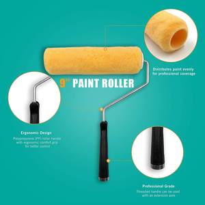 Sanfine-<span class=keywords><strong>Rodillo</strong></span> de piel de cordero <span class=keywords><strong>para</strong></span> pintura de <span class=keywords><strong>pared</strong></span>, <span class=keywords><strong>rodillo</strong></span> de lana de Color apto <span class=keywords><strong>para</strong></span> superficie <span class=keywords><strong>rugosa</strong></span> - Product Image 5