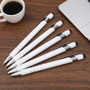 CCH Customized LOGO creative colored metal push-button neutral <b>pen</b> round <b>pen</b> - Product Image 4