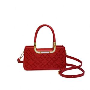 Fashionable Geometric Pattern Women's Casual Tote <b>Bag</b> with Anti-Theft Feature PU Material for Daily & Beach Use - Product Image 5