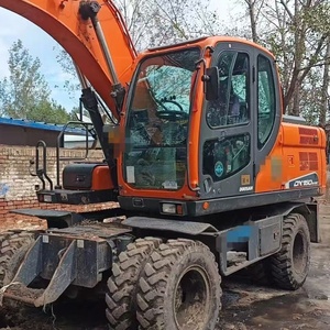 Excavatrices d'occasion à vendre, Micro-excavatrices à vendre, Tractopelles à vendre, Excavatrices aux enchères, Doosan DX150w-9c de 15 tonnes - Product Image 6