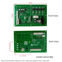 Kit Carte Mère de Jeu de Simulation de Course JSJM HD Outrun IO Board JSJM-GQHY20 Vert avec Prise US Personnalisée pour Pilote de Moteur de Volant d'Arcade