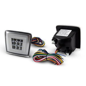 Kit de feux antibrouillard LED pour pare-chocs pour <span class=keywords><strong>Nissan</strong></span> 370Z 2009-2019, <span class=keywords><strong>Juke</strong></span> Nismo 2013-17, feux de freinage rouges, feux antibrouillard arrière blancs, feux de recul LED - Product Image 4