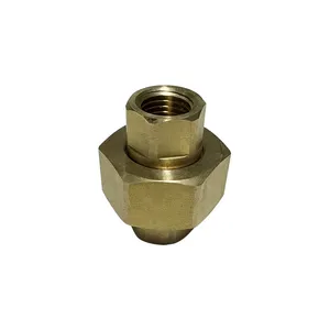 US Standard Heavy Type 1/4in To 2in Brass Union Pipe Fitting For Plumbing And Heating Industry