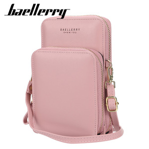 Baellerry Women's Phone Bag Vertical <b>Square</b> Zipper Crossbody Portable Everyday Outfits - Product Image 5