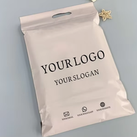 Umwelt freundliche kompost ierbare Poly mailer Umschlag Kunststoff verpackung Poly Courier Versandt asche mit Griff für Porto