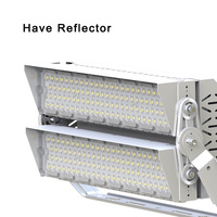Projecteur LED extérieur 480W IP65 étanche en aluminium ADC12 pour stades et terrains de sport (basketball)