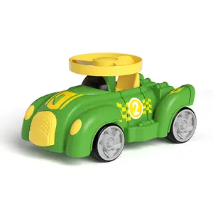 S3307 Cross-border children's toy car Flying saucer toy car collision ejection car wholesale