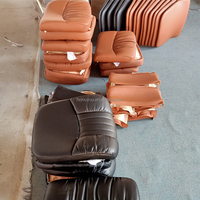 Chaise de direction moderne en cuir PU noir, design ergonomique, dossier haut pivotant, hauteur réglable, chaise de bureau de PDG