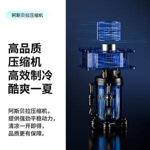 Climatiseur portable Nanjiren YMA2301NA 1500W, refroidissement et chauffage, aucune unité extérieure requise pour une utilisation domestique - Product Image 3