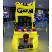Machine de jeu d'arcade à monnayeur pour enfants en acier inoxydable, version anglaise