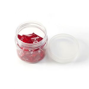 Empaque Personalizado, 20 Piezas, Botella Transparente Roja para Pociones Curativas, Accesorio para Dungeons and Dragons, Dado D4 - Product Image 3