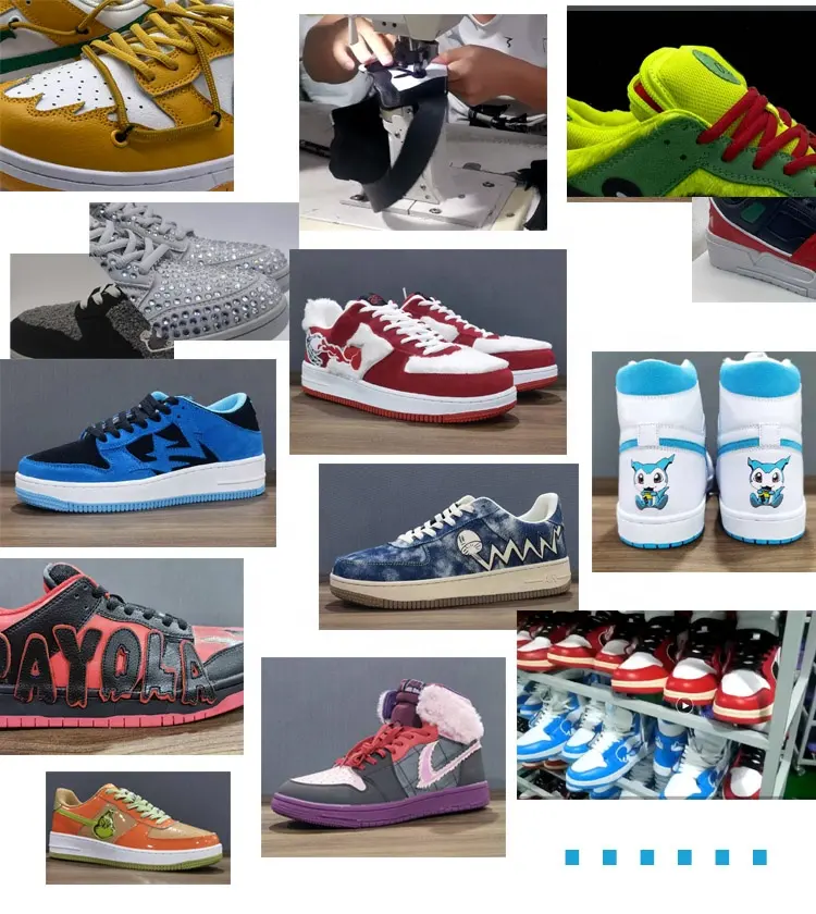 Hoge Kwaliteit Custom Fashion Lederen Custom Logo Groothandel Casual Sport Sneakers Heren Basketbalschoenen