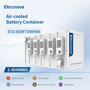 แบตเตอรี่ลิเธียม Elecnova 280Ah 500kwh ระบบจัดเก็บพลังงานลิเธียมแบบระบายความร้อนในตู้คอนเทนเนอร์ - Product Image 2