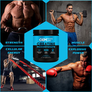 Etiqueta privada Creatina Monohidrato Polvo 99% Creatina Preentrenamiento Creatina Monohidrato Cápsulas - Product Image 2