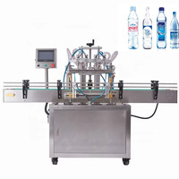 Machine de remplissage de liquide automatique à 4 têtes pour détergent à lessive, huile essentielle de soin des cheveux