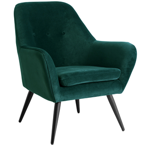 <span class=keywords><strong>Fauteuil</strong></span> d'appoint en velours vert luxueux, <span class=keywords><strong>fauteuil</strong></span> rembourré moderne avec structure en métal doré pour salon - Product Image 2