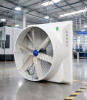 Ventilateur d'extraction industriel électrique haute performance en PRV pour l'extraction de chaleur et de poussière, personnalisable ODM