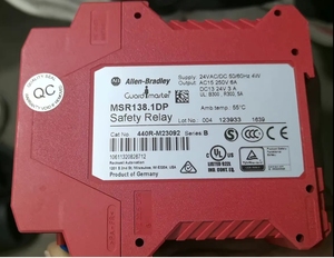 AB รีเลย์นิรภัยแบบฟังก์ชั่นเดียวที่มีเอาต์พุตล่าช้า MSR138.1DP ตัวป้องกัน440R-M23092สำหรับการใช้งานการควบคุมความปลอดภัย - Product Image 1
