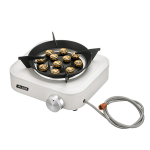 Portable Outdoor Gas <b>Stove</b> 1-2 Person Windproof Design For Camping Tea Brewing With Ignition Device - Product Image 1