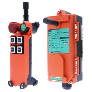 Easy Operation PA66 and High-quality Fiber <strong>4</strong> Channel Single Speed Lifting Industrial Remote Control - Product Image 4