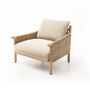 New Design outdoor furniture chair Garden Sofas For Restaurant natural Rattan Garden Chair