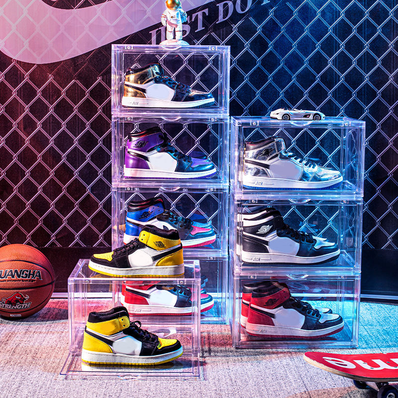 Nike Wooden Shoe Boxes Stylish Storage Solutions