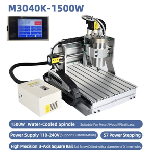 Machine de gravure CNC 3040 1500W, graveur de bureau avec contrôle hors ligne, pour relief 3D et lettrage en production en série - Product Image 5