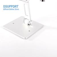 Support de bureau antivol Dsupport pour iPad (A16) 2025 – Support de tablette avec verrouillage, réglage complet de l'angle, en métal