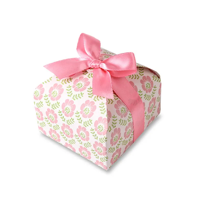Modische kunden spezifische exquisite Verpackungs liebe glückliche niedliche Pralinen hochzeits einladung geschenk box für Geburtstags geschenk