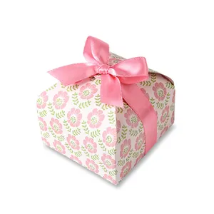 생일 선물을위한 유행 사용자 정의 절묘한 포장 사랑 행운의 귀여운 초콜릿 사탕 청첩장 선물 상자
