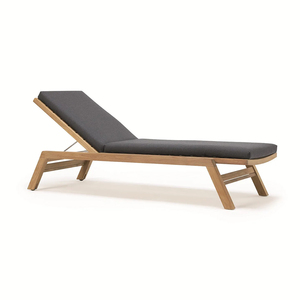 Chaise longue <span class=keywords><strong>de</strong></span> luxe <span class=keywords><strong>d</strong></span>'extérieur pour hôtel, villa, <span class=keywords><strong>jardin</strong></span>, piscine, <span class=keywords><strong>en</strong></span> teck, pour resort - Product Image 2