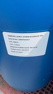 Sulfato de éter laurílico de sodio Suministro de fábrica Sulfato de éter laurílico de sodio SLES 70% a buen precio - Product Image 3