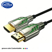 10M-120M 4K60Hz 8K60Hz für 2.0/2.1 48Gbps Koaxiales Ultra-HD Aktives Optisches Glasfaserkabel für Monitore