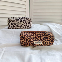 Nouvelle trousse à crayons vintage avec fermeture éclair pour étudiants, sac cosmétique portable pour femmes, grande capacité pour l'organisation 45