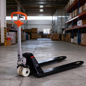 最优质、最低价格定制手动铝制液压托盘车<span class=keywords><strong>2</strong></span>吨1.5吨黑色手动叉车工厂 - Product Image 3