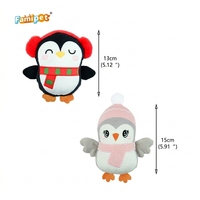Famipet Fabricant Grossiste Nouveau Thème de Noël Animaux Mignons Design Doux Jouet en Peluche Sonore pour Animaux de Compagnie Jouet Couineur pour Chien