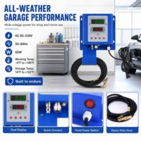 Gonfleur de pneus numérique de haute précision moniteur de pression des pneus Station-service de voiture automatique pompe à Air Construction en métal gonflage rapide