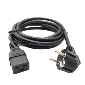 Cable de Alimentación CA Nema 5-15P a IEC C19 16A, Cable de Alta Resistencia SJTOW, Material PVC - Product Image 5