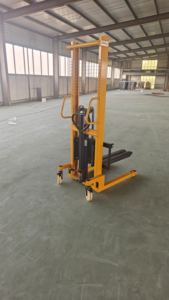 Montacargas Manual de Alta Calidad, Gran Capacidad, 1.6M, Apilador de Camiones para Carga y Descarga, Transpaleta - Product Image 5