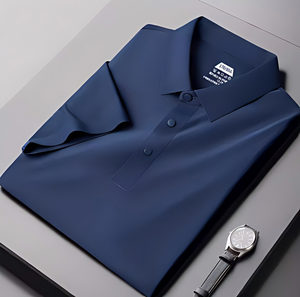 Polo Casual para <span class=keywords><strong>Hombre</strong></span> 2026, Moderno, Sencillo, <span class=keywords><strong>de</strong></span> Algodón Puro, Transpirable, Antipilling, Versátil - Product Image 6