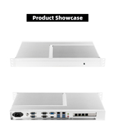 D2000/8, 2,3 GHz, PC industriel (IPC) multi-LAN, IPC AC110-220V, PC sur rail DIN pour contrôleur de vision industrielle