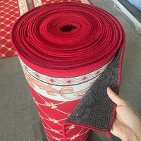 Bestseller Luxus maschinell hergestelltes Polyester wasserdichter rutsch fester Teppich Teppich Lang geformte Blumen Haustür Übung Camping