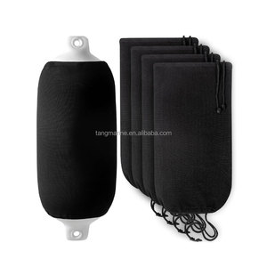 Fundas Protectoras de Alta Calidad para Botes Inflables PAN, de Tela de Terciopelo, Anticolisión, Color Negro - Product Image 3