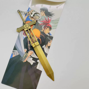 Nuevos Estilos Creativos, Llavero de Anime Kurosaki Ichigo de 16 cm, Colgante Metálico, Mini Espada de Anime de Metal para Mochila - Product Image 1