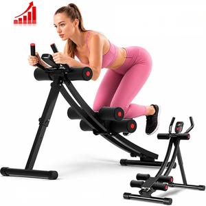 Appareil portable pour abdominaux avec cadre en acier et roulement silencieux, pour la perte de poids et la combustion des graisses - Product Image 5
